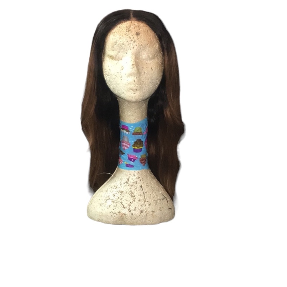 Ombré wig/human hair - Picture 4 of 8